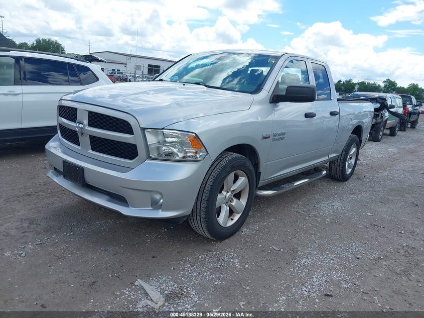 Vin: 1c6rr6ft9fs591743, lot: 45686041, ram 1500 express 20152
