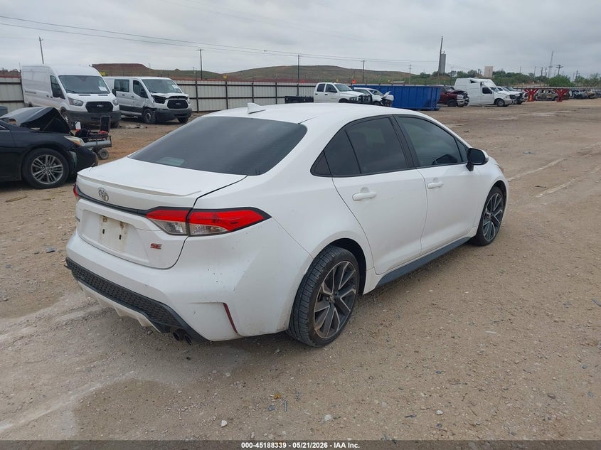 2020 TOYOTA COROLLA auction photo 4