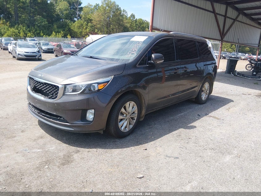 Vin: kndmc5c11g6173172, lot: 45686104, kia sedona ex 20162