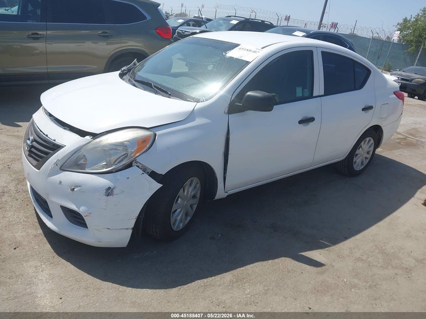Vin: 3n1cn7ap4el801935, lot: 45686119, nissan versa 1.6 s+ 20142
