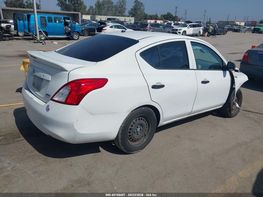 Vin: 3n1cn7ap4el801935, lot: 45686119, nissan versa 1.6 s+ 20144