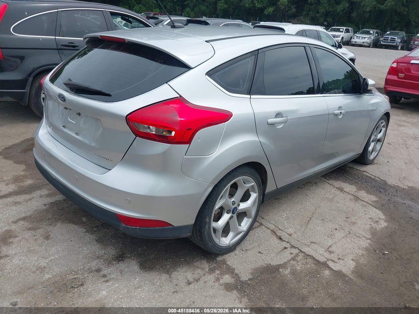 Vin: 1fadp3n22hl287656, lot: 45686148, ford focus titanium 20174