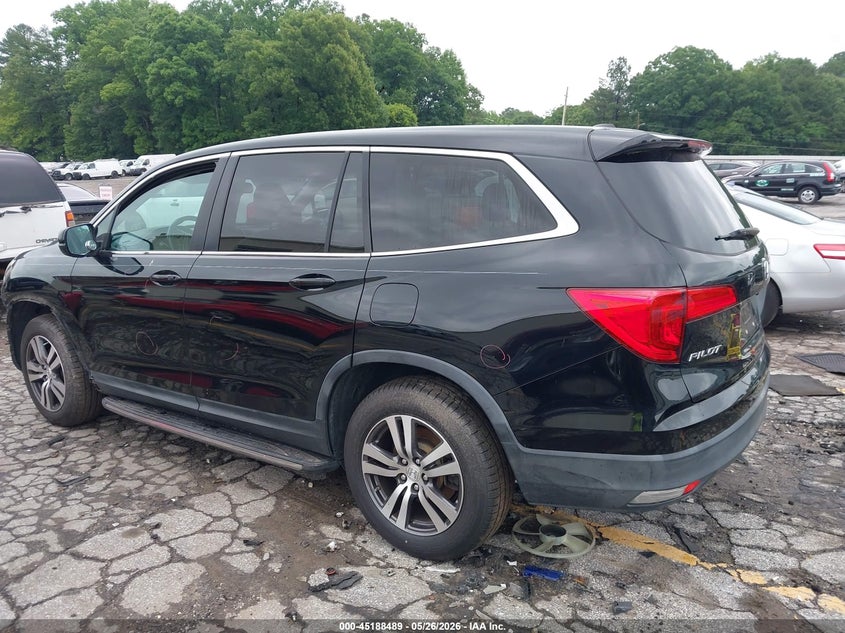 Vin: 5fnyf5h71gb009172, lot: 45686201, honda pilot ex-l 20163