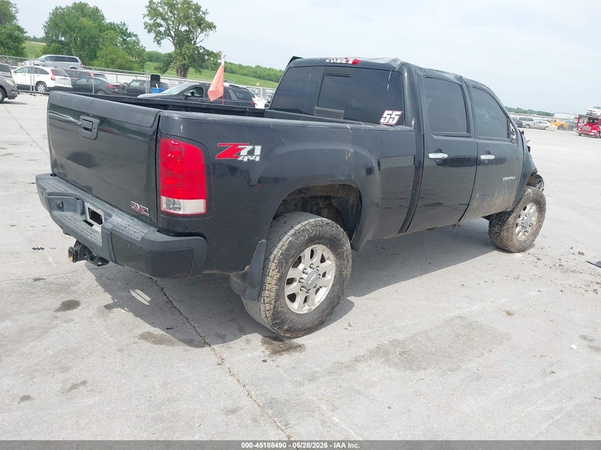2014 Gmc SIERRA 3500Hd Denali black Lot 111045188490 Vin 1GT426E80EF136209