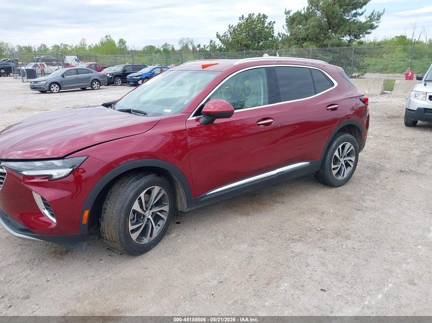 2022 BUICK ENVISION 2.0L I-4 DI, DOHC, V(VIN: LRBFZNR49ND033242