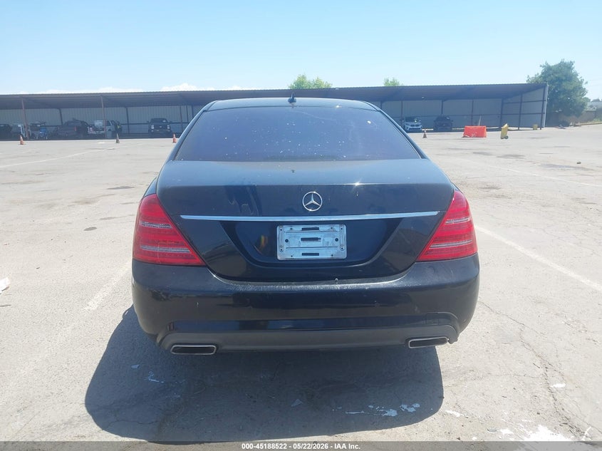2011 Mercedes-Benz S 550 VIN: WDDNG7BB6BA396950 Lot: 45188522