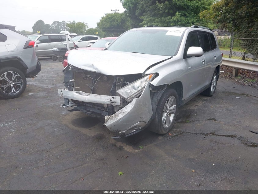 Vin: 5tdyk3eh9ds113283, lot: 45686246, toyota highlander limited v6 20132