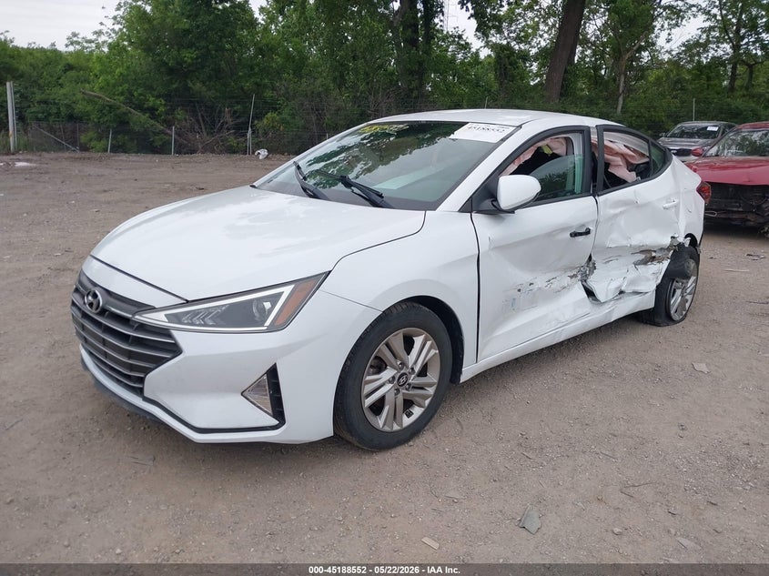 2019 Hyundai Elantra Sel 5NPD84LF2KH455925 photo 1