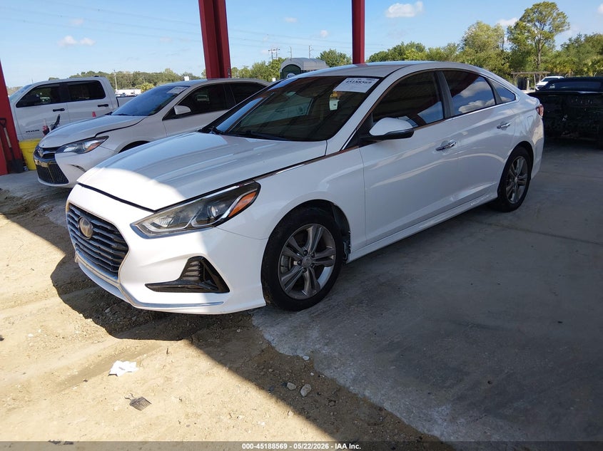2018 Hyundai Sonata Sel 5NPE34AF0JH651883 photo 1