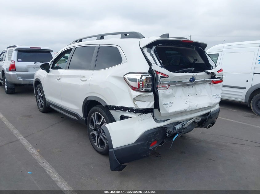 Vin: 4s4wmaud6r3445612, lot: 45686289, subaru ascent limited 7-passenger 20243