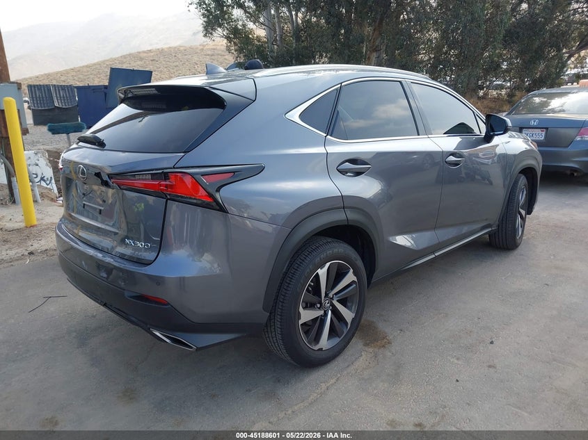 Vin: jtjgarbz2m2186546, lot: 45686313, lexus nx 300 20214