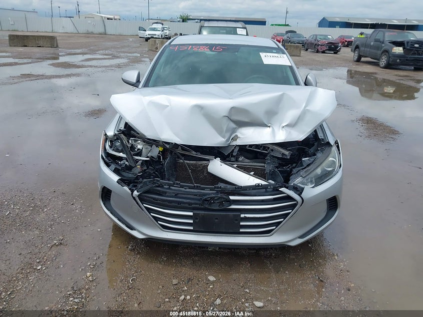 VIN KMHD84LF2JU661147 2018 HYUNDAI ELANTRA SEL