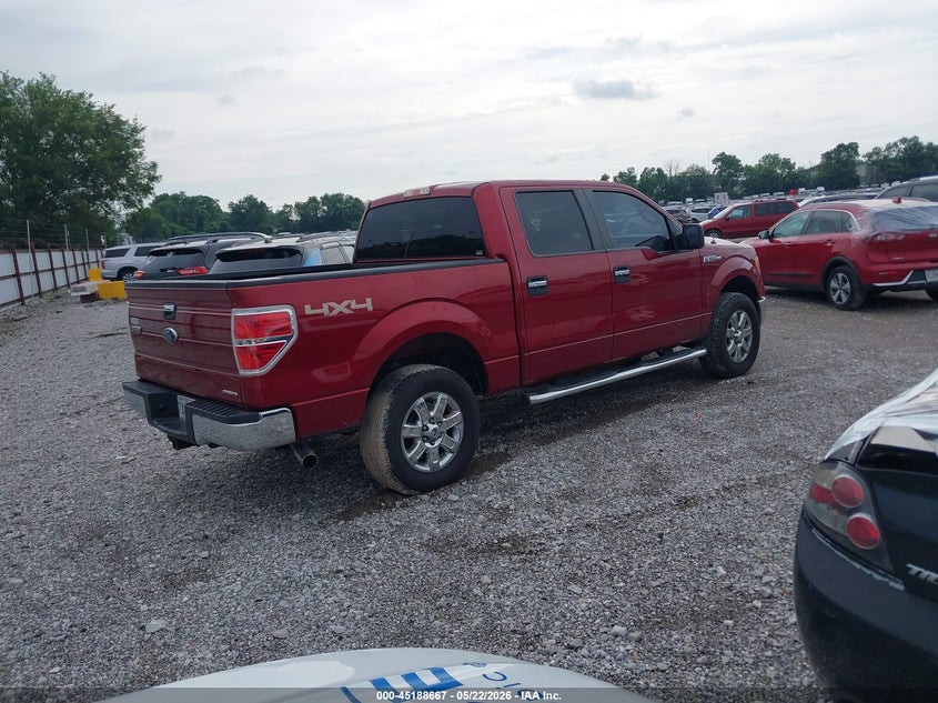 Vin: 1ftfw1efxefb29976, lot: 45686379, ford f-150 xlt 20144