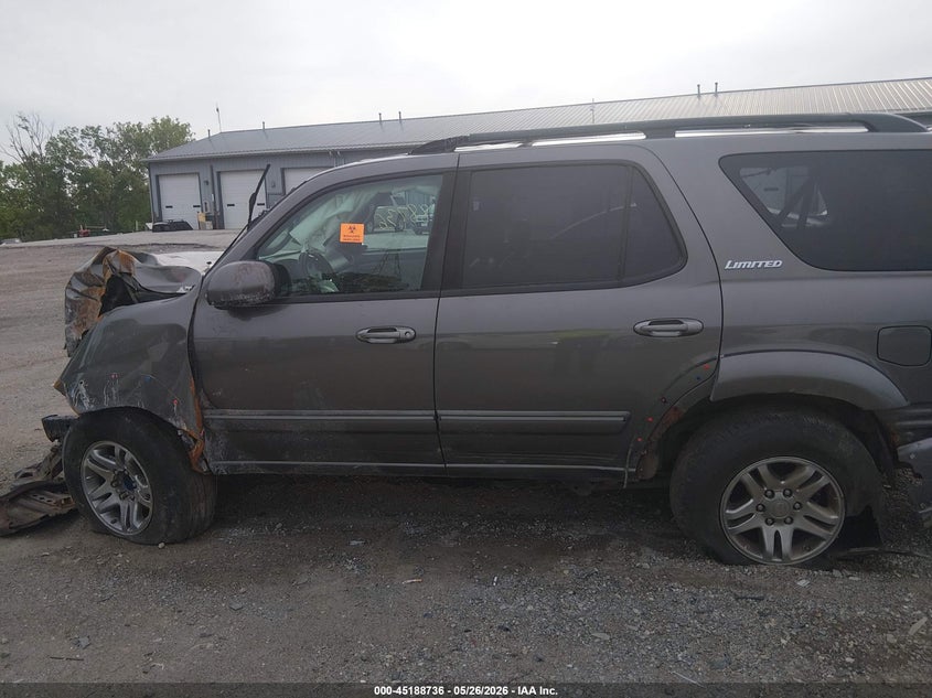 2006 TOYOTA SEQUOIA SPORT UTILITY VEHICLE 4.7L V-8 DOHC, VVT, 273HP