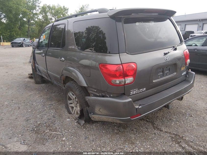 2006 TOYOTA SEQUOIA SPORT UTILITY VEHICLE 4.7L V-8 DOHC, VVT, 273HP