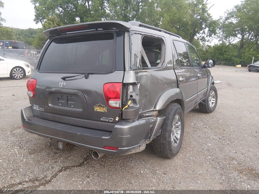 2006 TOYOTA SEQUOIA SPORT UTILITY VEHICLE 4.7L V-8 DOHC, VVT, 273HP