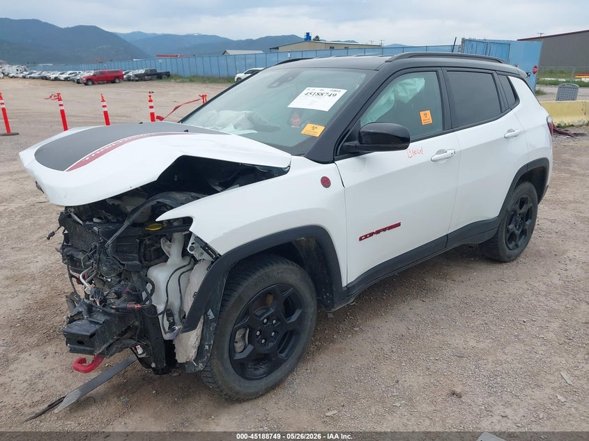 Vin: 3c4njddn3rt609731, lot: 45686461, jeep compass trailhawk 4x4 20242