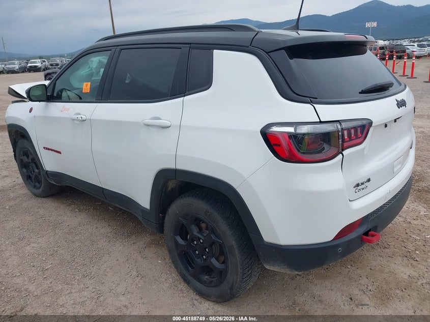 Vin: 3c4njddn3rt609731, lot: 45686461, jeep compass trailhawk 4x4 20243