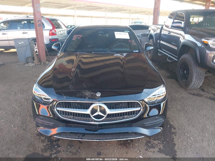 2026 MERCEDES-BENZ C-KLASSE SEDAN 2.0L I-4 DI, DOHC, VVT, TURBO, 255HP