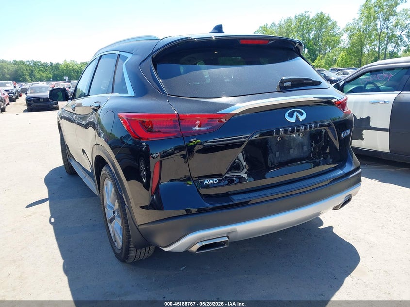 Vin: 3pcaj5cb4mf127126, lot: 45686479, infiniti qx50 essential awd 20213