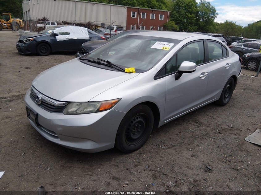 2012 Honda Civic Lx 2HGFB2F58CH557887 photo 1
