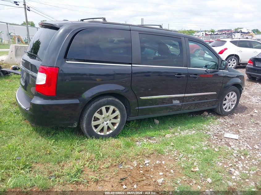 Vin: 2c4rc1bg9gr237990, lot: 45686534, chrysler town & country touring 20164