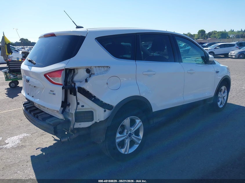 Vin: 1fmcu9gx4dub47098, lot: 45686541, ford escape se 20134