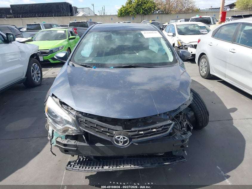 2015 TOYOTA COROLLA SEDAN 1.8L I-4 DOHC, VVT, 132HP
