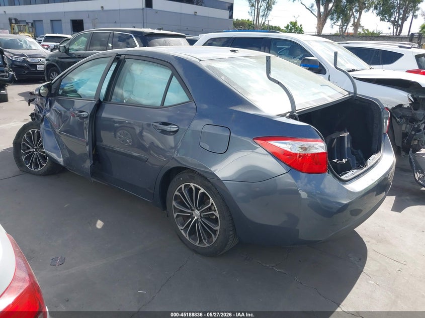 2015 TOYOTA COROLLA SEDAN 1.8L I-4 DOHC, VVT, 132HP