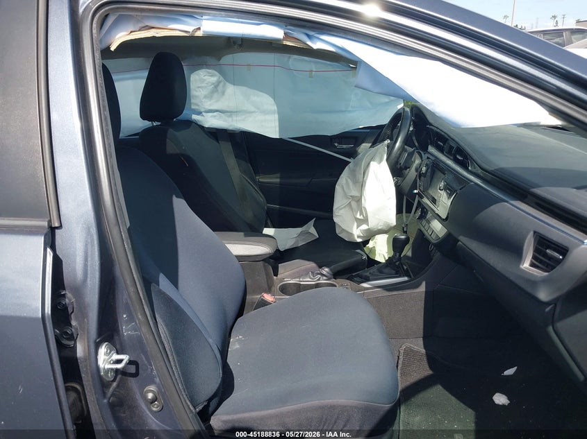 2015 TOYOTA COROLLA SEDAN 1.8L I-4 DOHC, VVT, 132HP