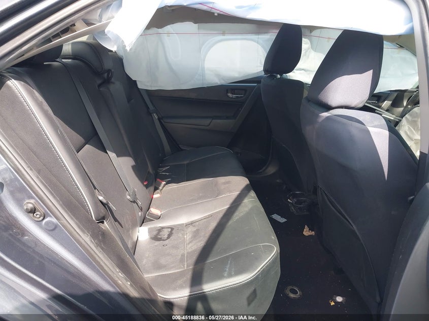 2015 TOYOTA COROLLA SEDAN 1.8L I-4 DOHC, VVT, 132HP
