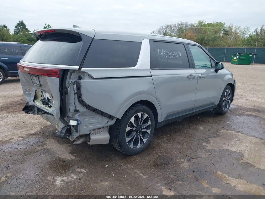 Vin: kndnc5h30r6390911, lot: 45686579, kia carnival mpv ex 20244