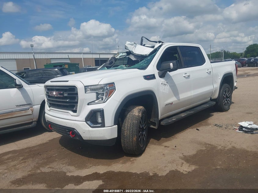 Vin: 3gtp9eel3lg395540, lot: 45686583, gmc sierra 1500 4wd  short box at4 20202