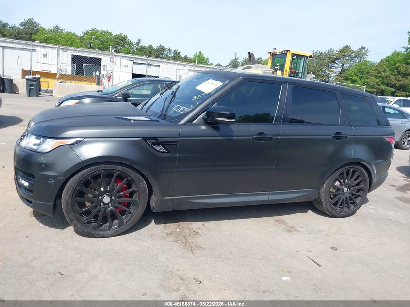 2016 Land Rover Range Rover Sport 5.0L V8 Supercharged/5.0L V8 Supercharged Dynamic VIN: SALWR2EF1GA108620 Lot: 45188874