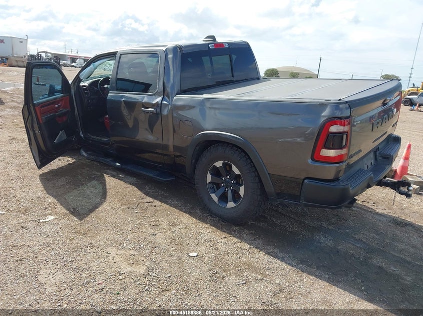 Vin: 1c6srflt2ln279537, lot: 45686598, ram 1500 rebel  4x4 5'7 box 20203