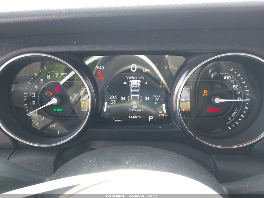 2023 JEEP WRANGLER 4XE auction photo 7