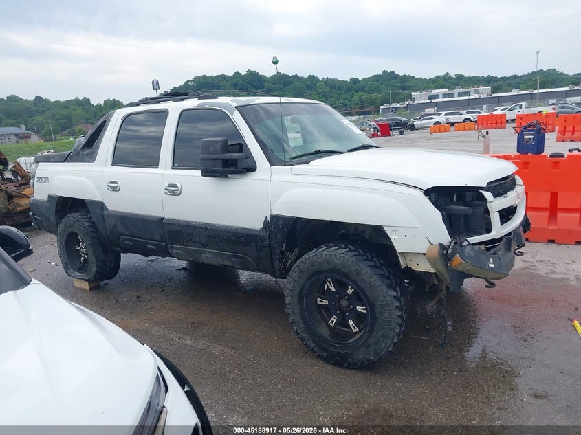 2002 Chevrolet Avalanche 1500 VIN: 3GNEK13T62G225315 Lot: 45188917