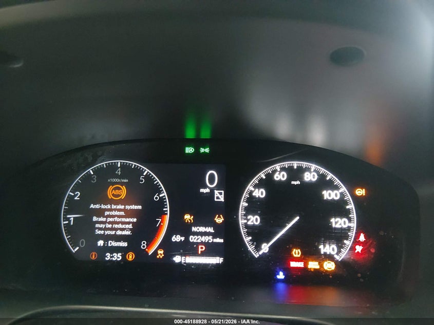 2025 HONDA HR-V 2.0L I-4 DI, DOHC, V(VIN: 3CZRZ1H38SM741802