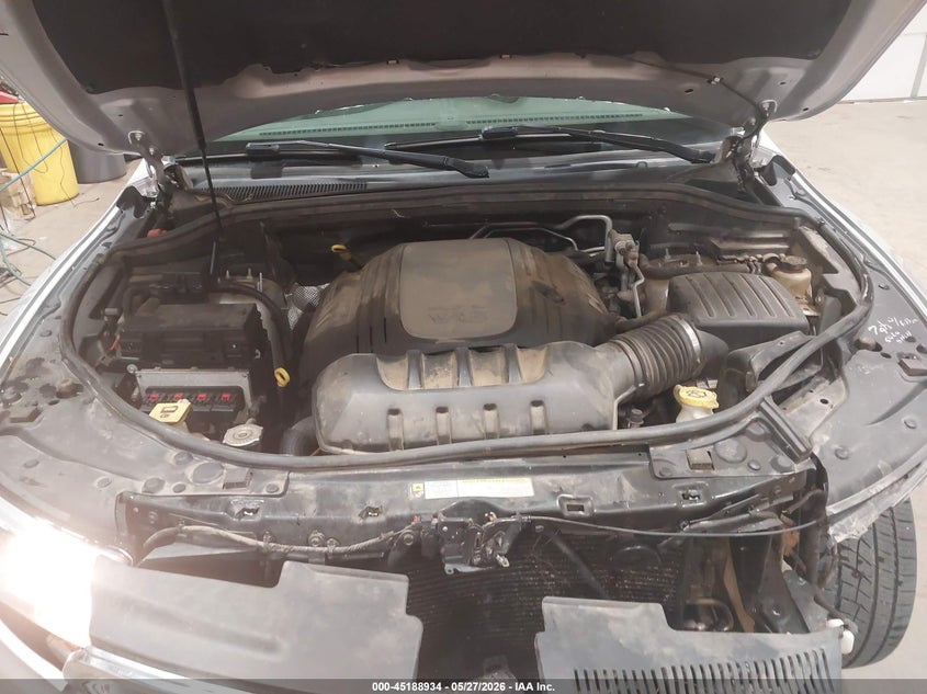 2012 Dodge Durango 5.7 Crew silver Lot 111045188934 Vin 1C4SDJDT4CC112309
