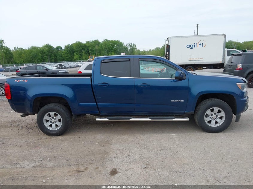 VIN 1GCGTBEN6K1198389 2019 CHEVROLET COLORADO WT