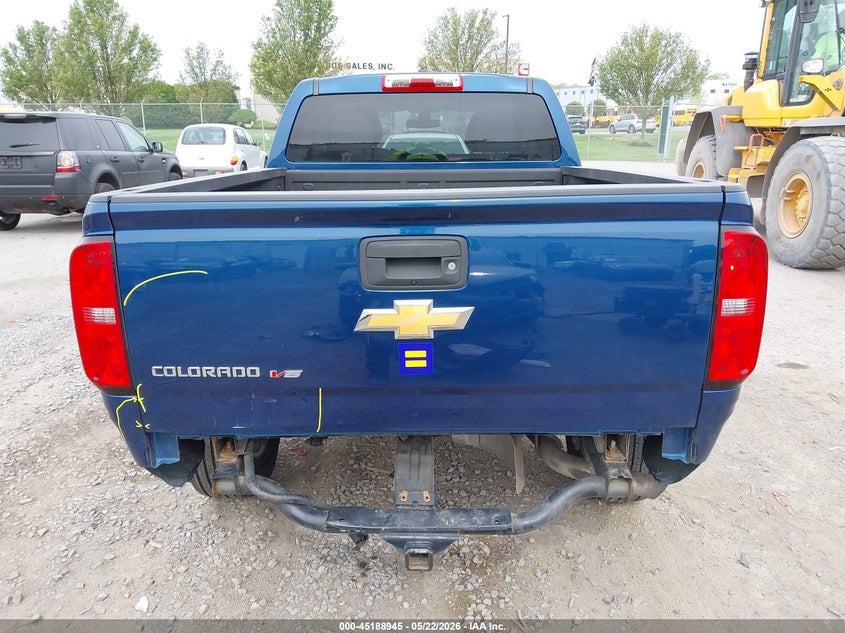 VIN 1GCGTBEN6K1198389 2019 CHEVROLET COLORADO WT