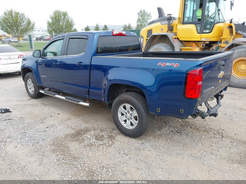 VIN 1GCGTBEN6K1198389 2019 CHEVROLET COLORADO WT