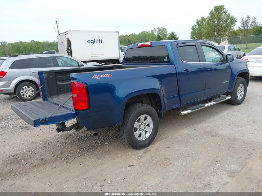 VIN 1GCGTBEN6K1198389 2019 CHEVROLET COLORADO WT