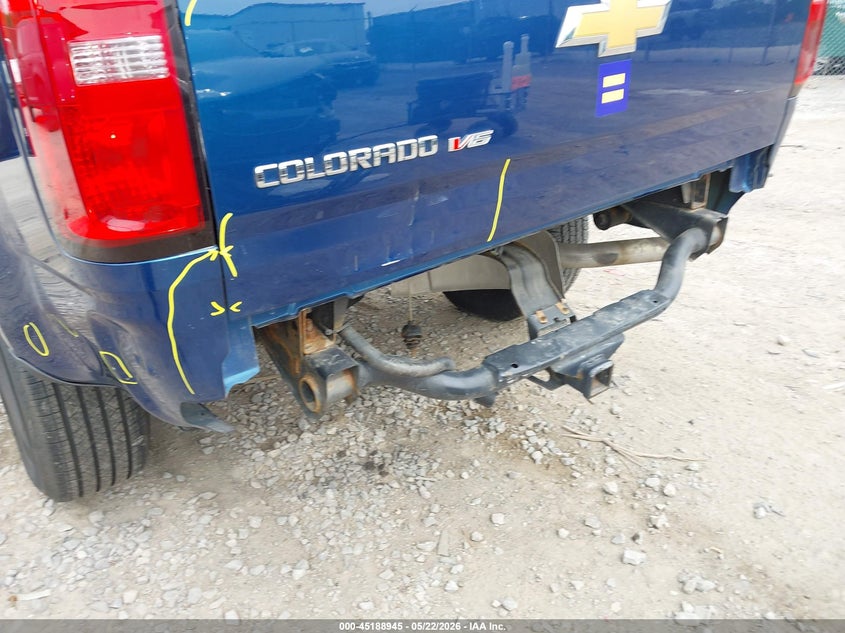 VIN 1GCGTBEN6K1198389 2019 CHEVROLET COLORADO WT