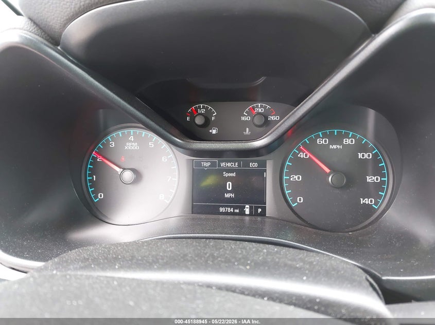 VIN 1GCGTBEN6K1198389 2019 CHEVROLET COLORADO WT
