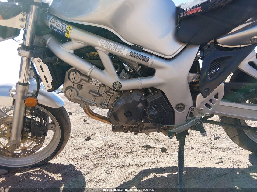 2001 Suzuki Sv650 S VIN: JS1VP52A512100468 Lot: 45188952