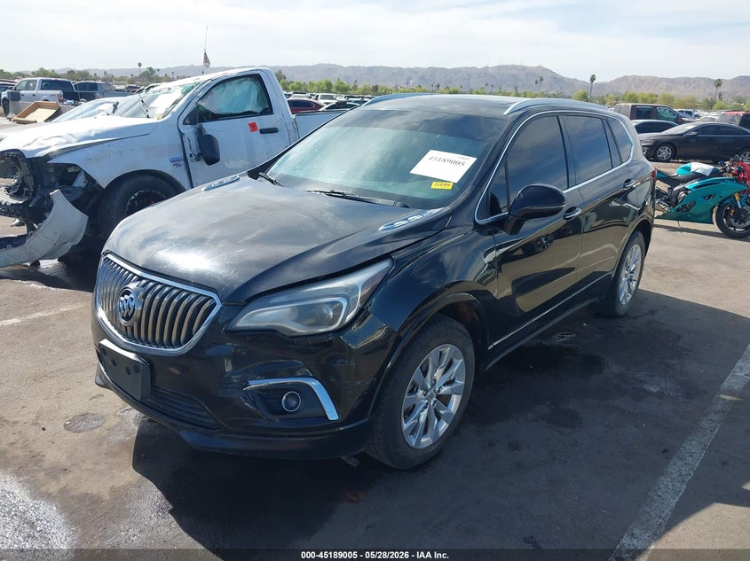 Vin: lrbfxbsa8hd053362, lot: 45686717, buick envision essence 20172