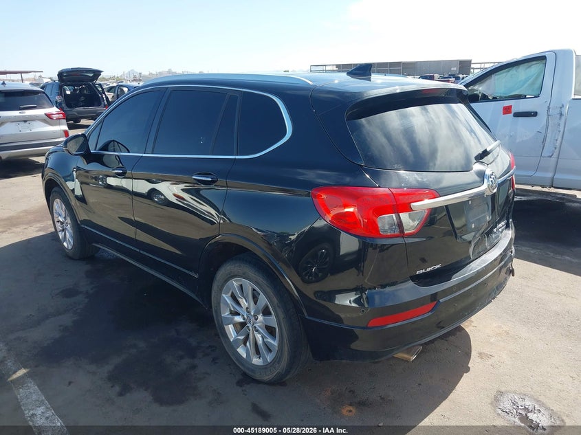 Vin: lrbfxbsa8hd053362, lot: 45686717, buick envision essence 20173