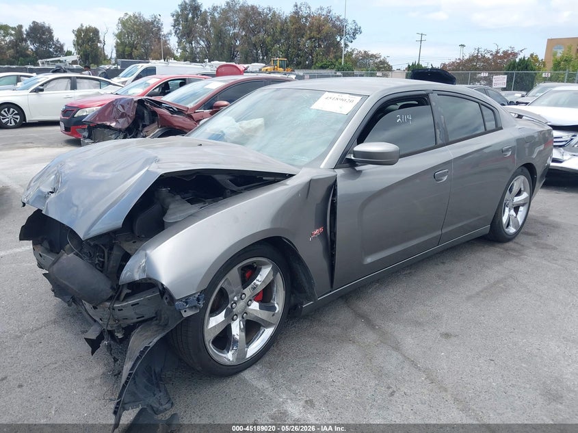 Vin: 2b3cl5ct9bh599102, lot: 45686732, dodge charger r/t 20112