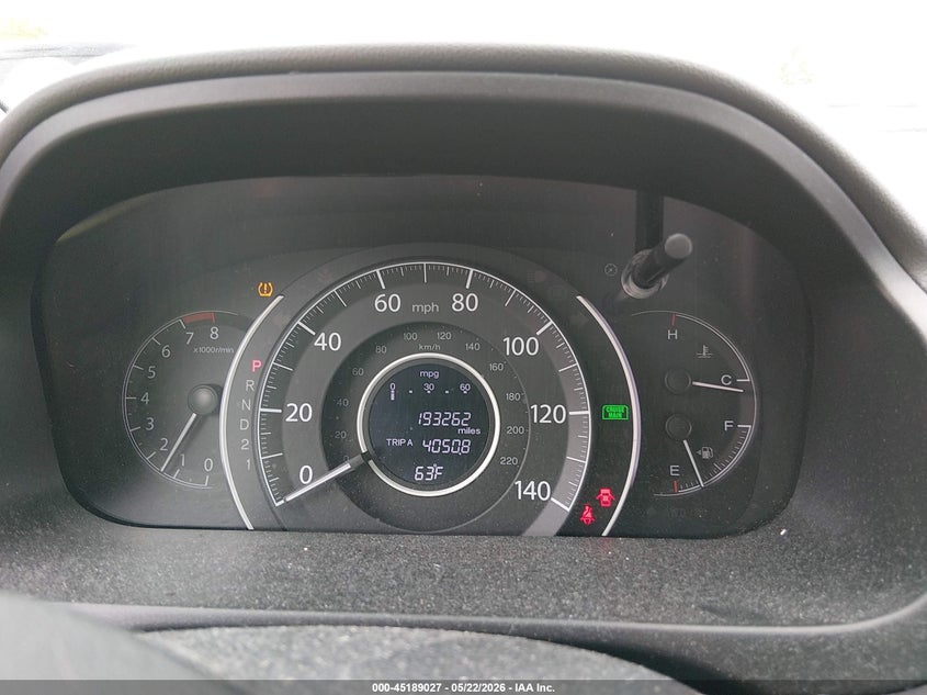 2014 HONDA CR-V auction photo 7